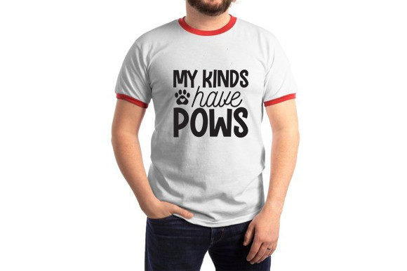 Dog SVG Design, My Kinds Have Pows