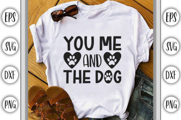 Dog SVG Design: You Me and the Dog