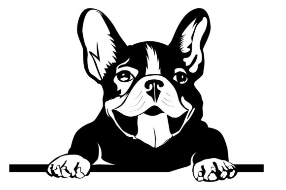 Dog SVG Vector Illustration Hand Drawing